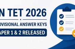 The Teachers Recruitment Board (TRB) Releases Provisional Answer Keys for Paper 1 & 2