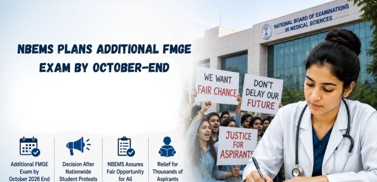 NBEMS Plans Additional FMGE Exam by October-End