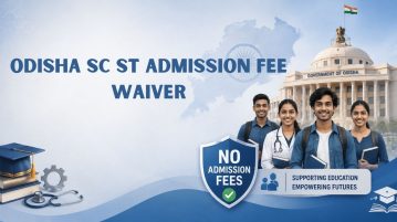 Odisha SC ST admission fee waiver