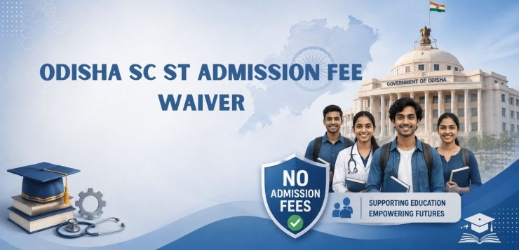 Odisha SC ST admission fee waiver