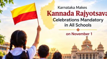 Karnataka Makes Kannada Rajyotsava Celebrations Mandatory in All Schools on November 1