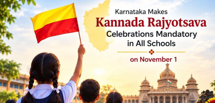Karnataka Makes Kannada Rajyotsava Celebrations Mandatory in All Schools on November 1