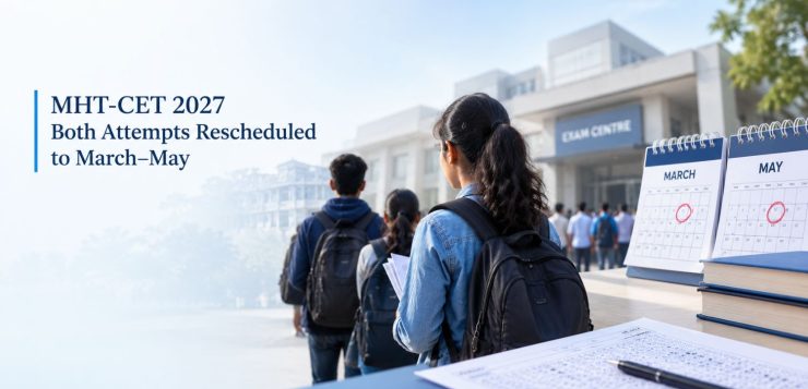 MHT-CET 2027 Both Attempts Rescheduled to March–May