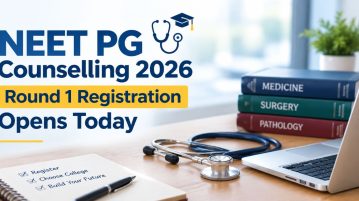 NEET PG Counselling 2026 Round 1 Registration Opens Today