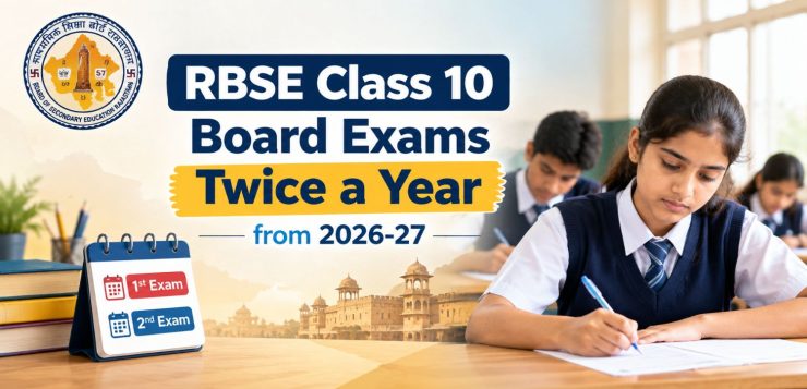 RBSE Class 10 Board Exams Twice a Year from 2026-27, Supplementary Exam Replaced