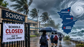 Schools Closed Due to Cyclone Arnab